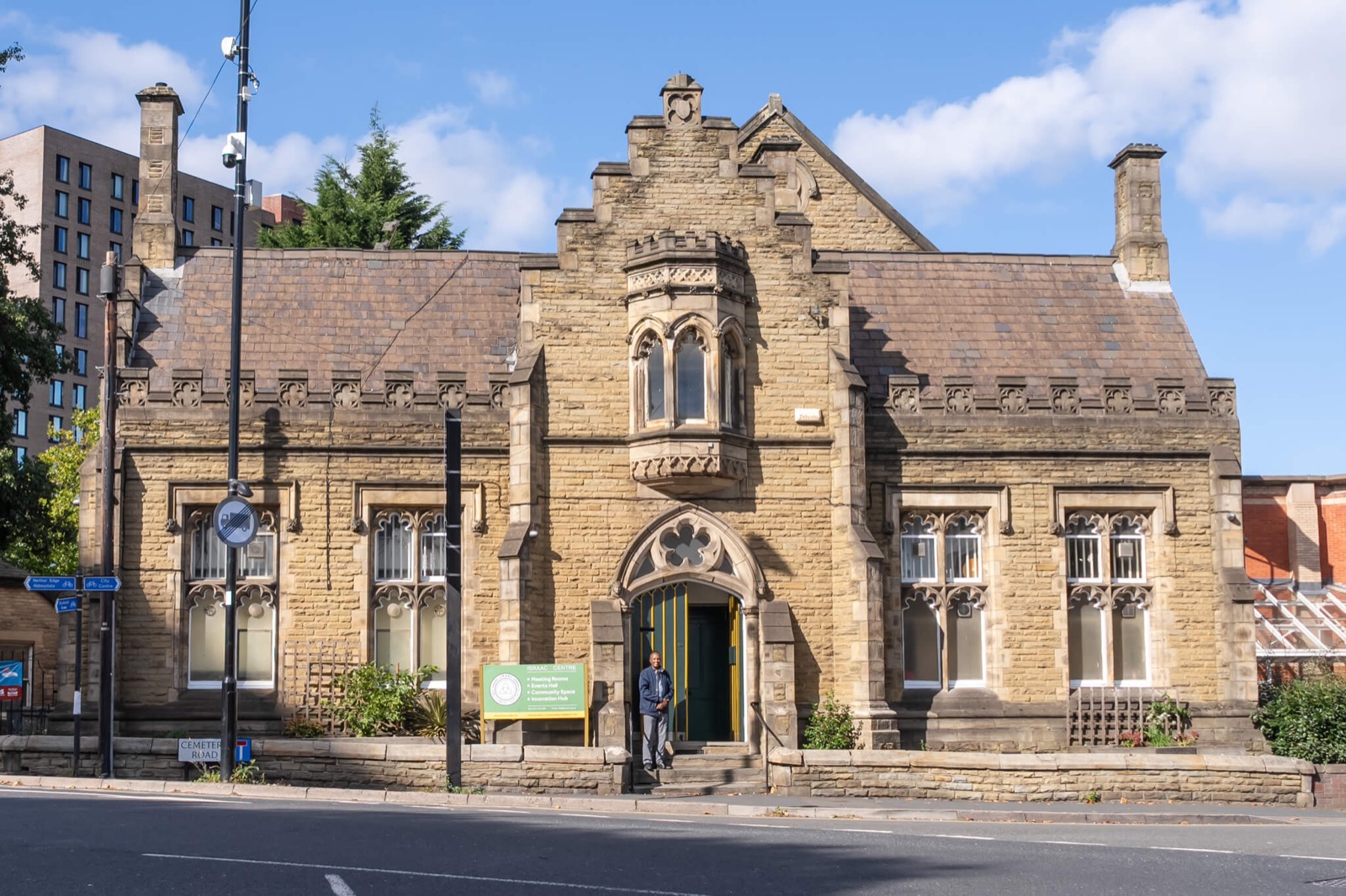 Vestry Hall, home of the Israac community centre in Sheffield